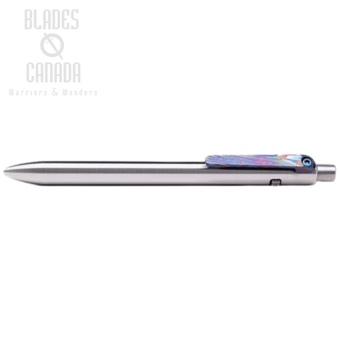 (image for) Tactile Turn Side Click Short - Titanium w/Timascus Clip